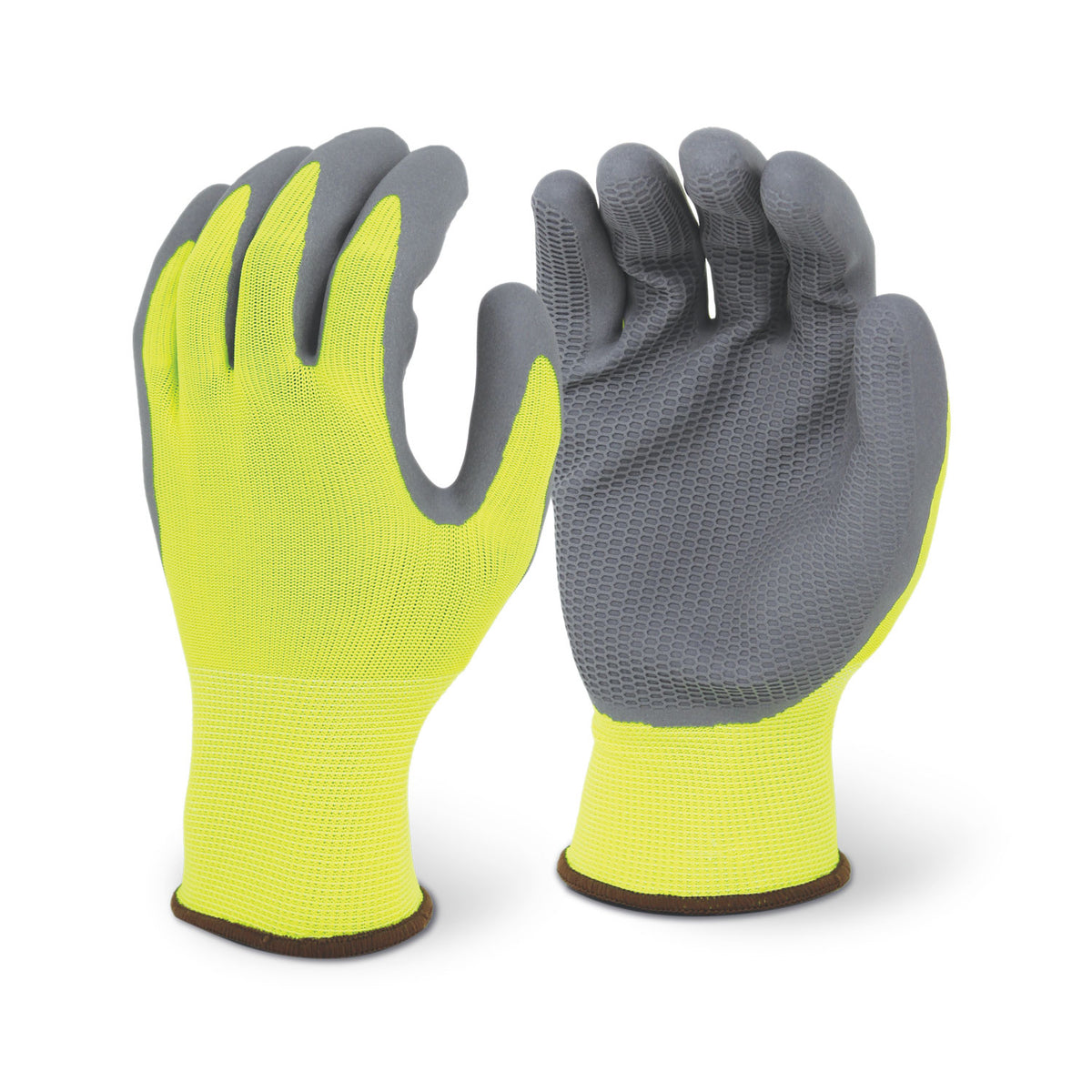 U-520003- ELITE (CUT A4) 13 Gauge Yellow Cut Resistant Yarn Gloves