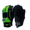 <b>MG290FG</b>- Deer Skin Mechanic Unlined Gloves- Hi-Viz Green