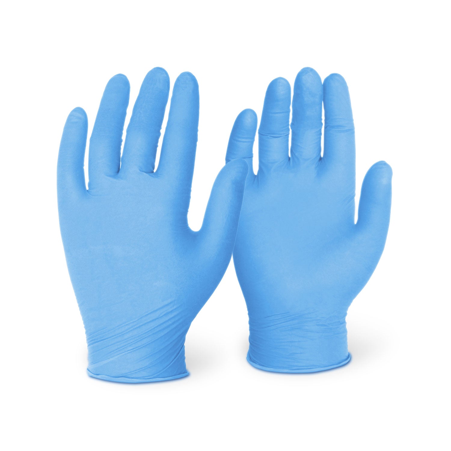 Noble Products Nitrile 3 Mil Thick All Purpose Powder-Free Textured Gloves  - Small - Case of 1000 (10 Boxes of 100)