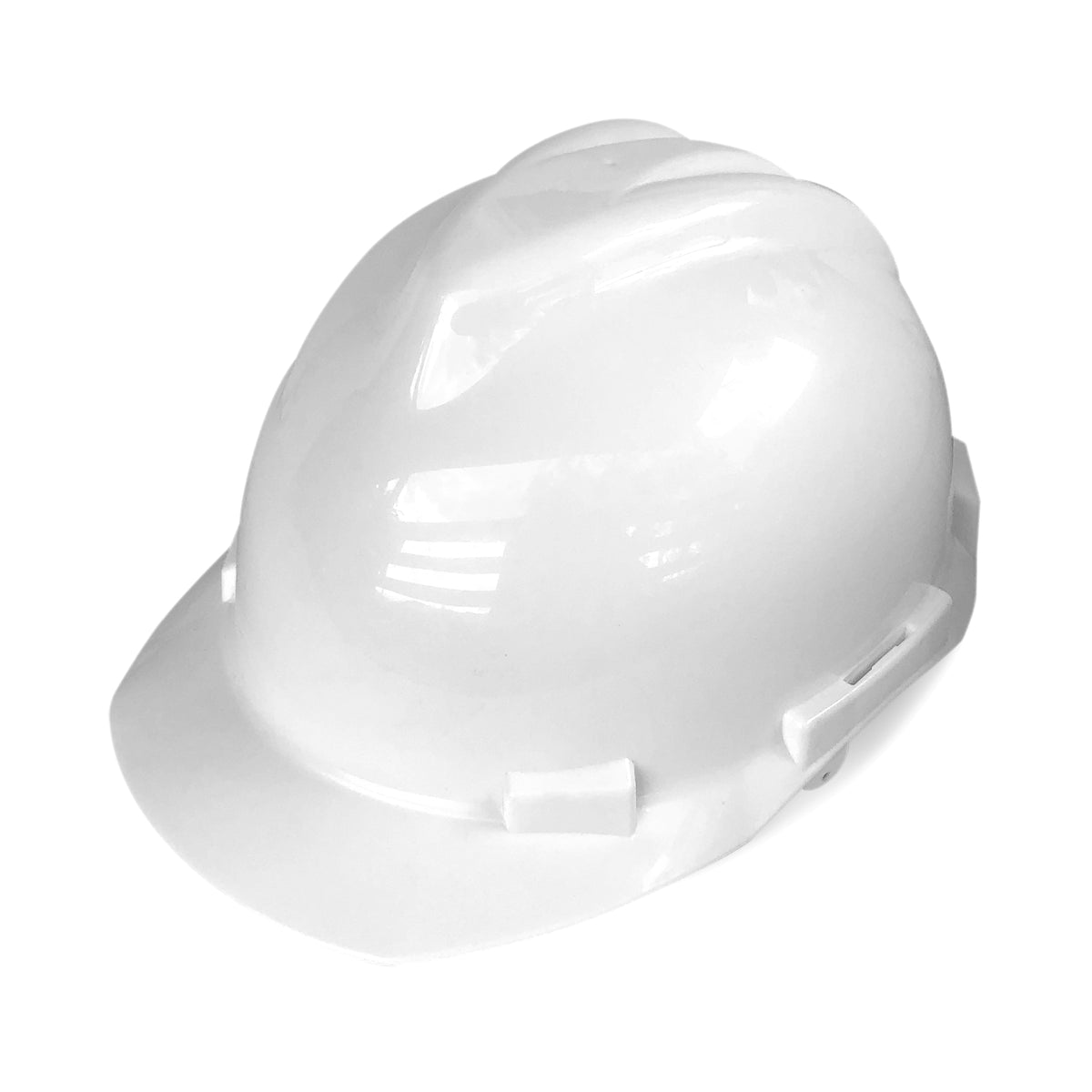 HH10W4P - 4 Point Ratchet White Hard Hat – Elite Safety Products